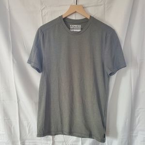Green Marled Crew Neck Tee